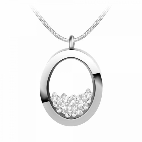 So Charm Bijoux - Collier et pendentif So Charm B1522-CRYS - Promo bijoux charms 30 a 40