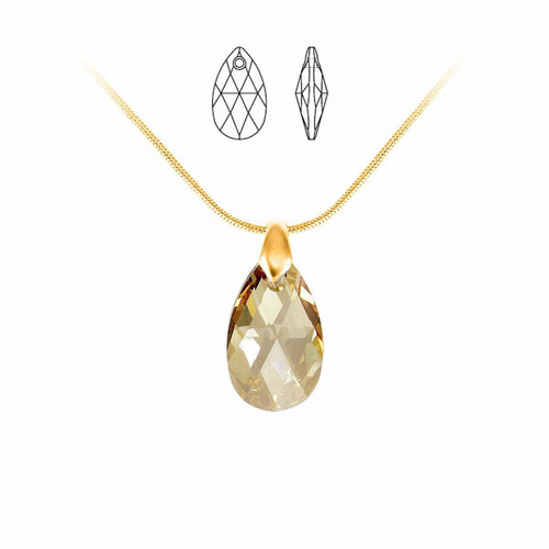 So Charm Bijoux - Collier et pendentif So Charm BS003-SN022-GOSH - Promo bijoux charms 20 a 30