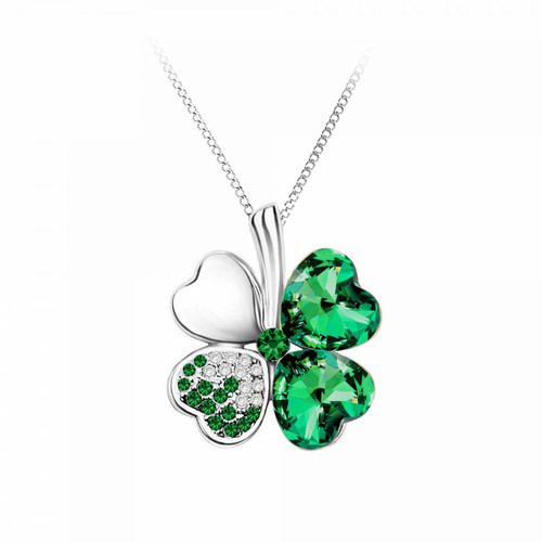 So Charm Bijoux - Collier et pendentif So Charm BS128-EMER - Bijoux de marque vert