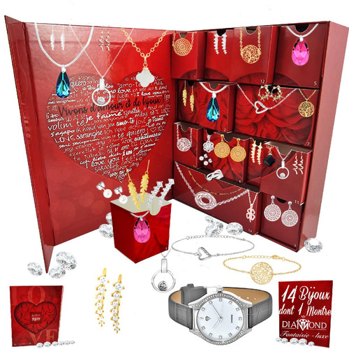 So Charm Bijoux - Montre So Charm - AVENT16-MONTRE-DIAMANT - Idees cadeaux noel bijoux charms