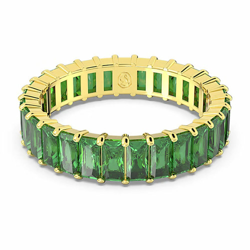 Swarovski -   Bague femme 5648913 en métal doré - MATRIX Swarovski  - Bijoux de marque vert