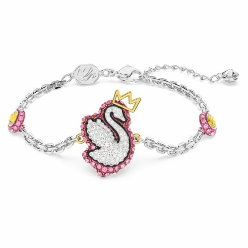 Swarovski - Bracelet Femme 5650188 en métal rhodié  - POP SWAN Swarovski - Promo bijoux charms 40 a 50