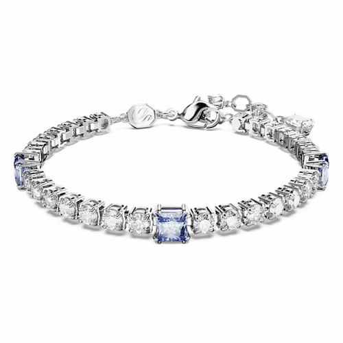 Swarovski Bracelet Femme 5666426 Blue Stones BLU/RHS M Bleu - Swarovski Matrix TB  5666426