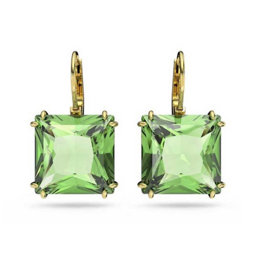 Swarovski - Boucles d'oreilles - Bijoux de marque vert