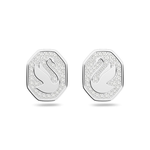 Swarovski - Boucles d’oreilles - Bijoux de marque argente
