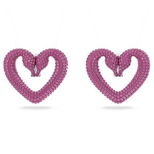 Swarovski - Boucles d'oreilles 5646573 - UNA Swarovski  - Bijoux de marque rose