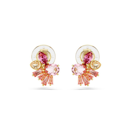 Swarovski - Boucles d'oreilles Swarovski Rose - Bijoux argent de marque