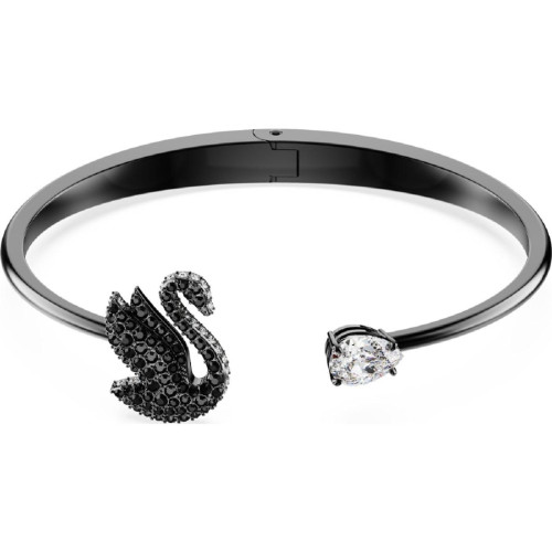 Swarovski Bracelet Femme Swarovski Swan - 568874 noir,argent 5688745