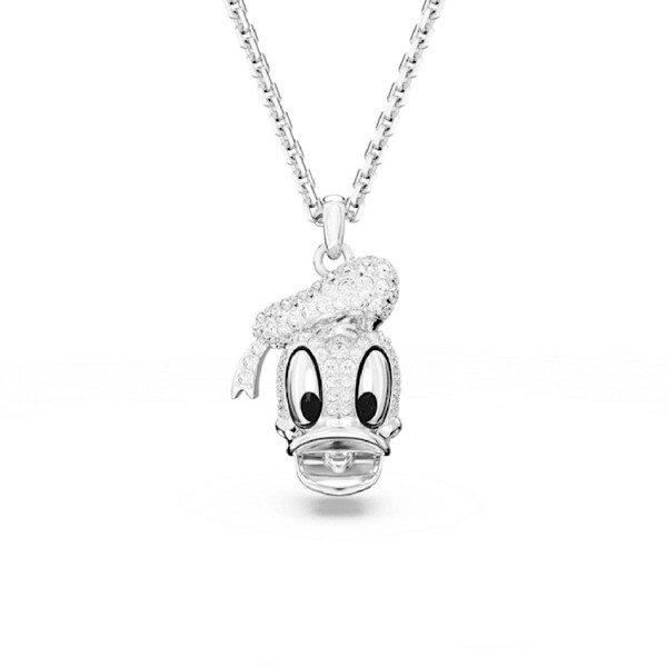 Swarovski Pendentif Disney Donald Duck Blanc Métal rhodié 5668775