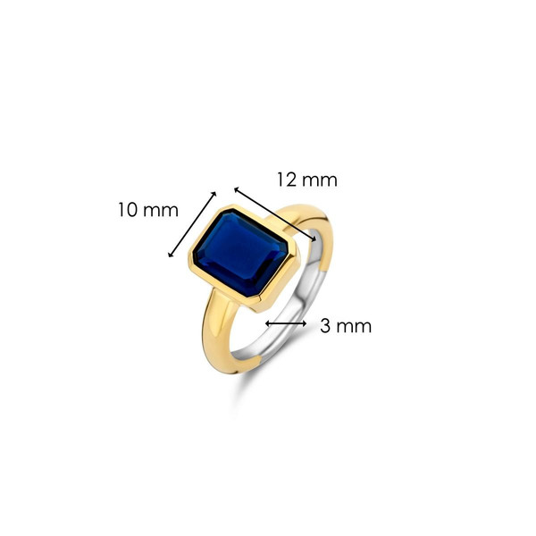 Ti Sento Bague femme 12272BY - Argent, plaqué or Ti Sento 12272BY-54