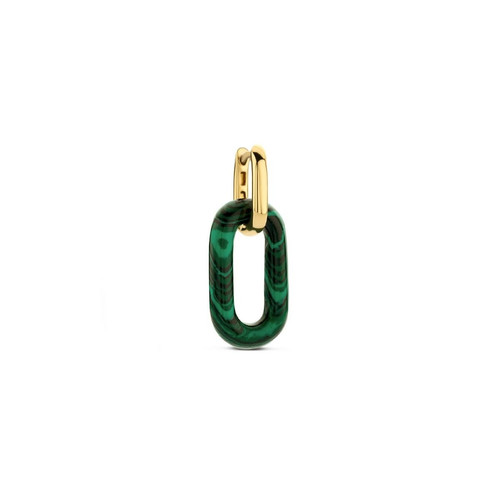 Ti Sento - Boucles d'oreilles 7843MA-H - Argent, plaqué or Ti Sento - Bijoux de marque vert