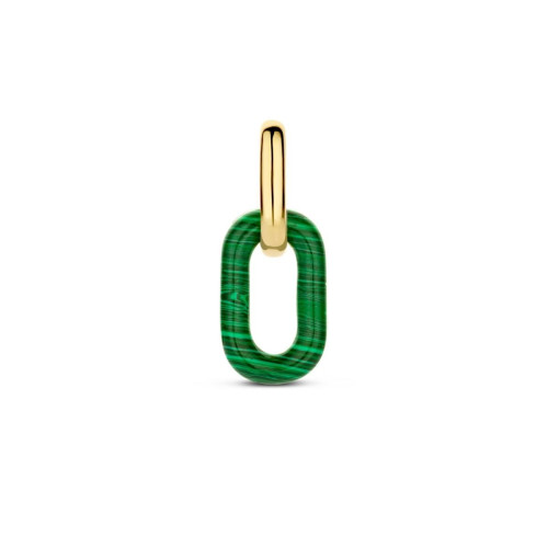 Ti Sento - Boucles d'oreilles 7903MA -H - Argent, plaqué or Ti Sento - Bijoux de marque vert