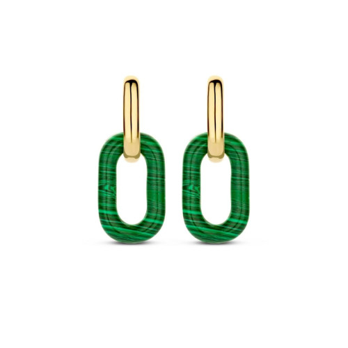 Ti Sento - Boucles d'oreilles 7903MA - Argent, plaqué or Ti Sento - Bijoux de marque vert