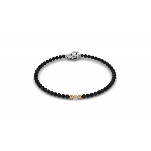 Ti Sento - Bracelet de Perles Noires TM 2972BO Ti Sento - Bijoux noir de marque