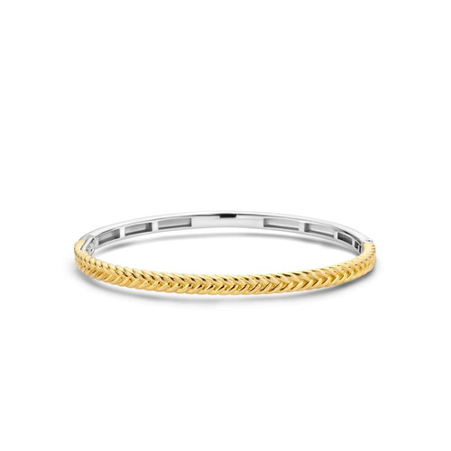 Ti Sento - Jonc femme 2992SY - Argent, plaqué or - Bracelet de marque