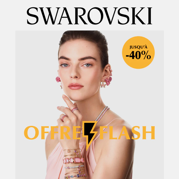 Vente Flash Swarovski : jusqu'à -40% !